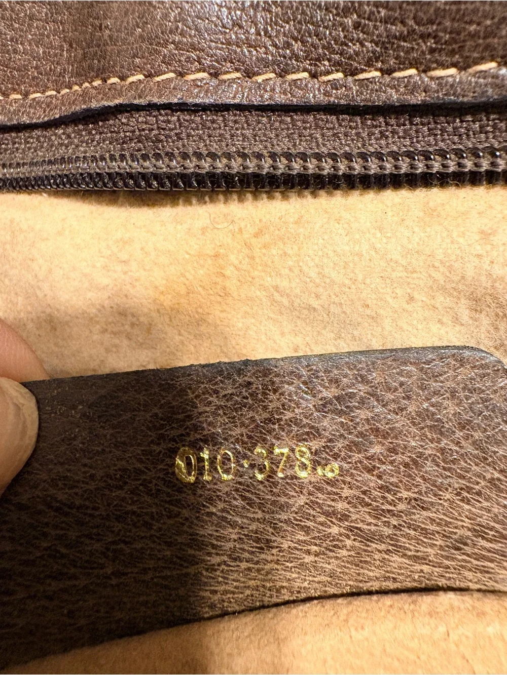 Gucci briefcase signature